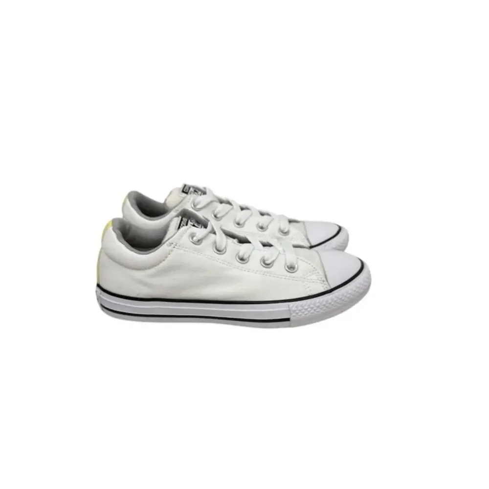 Converse Shoes All Star Chuck Taylor White Low Top Canvas Sneakers Size Youth 3